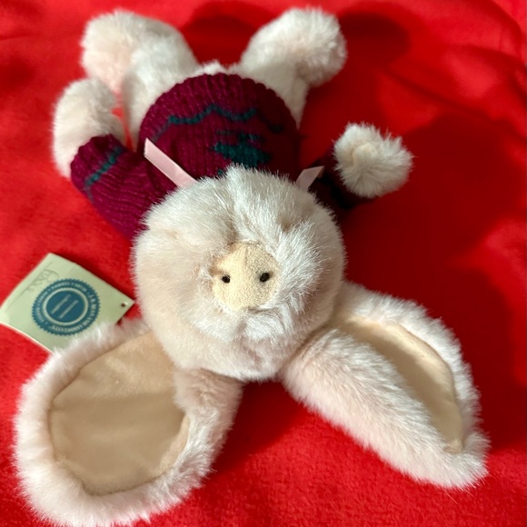 J.B. Bean series pig in Christmas sweater NWT great condition - Picture 8 of 10